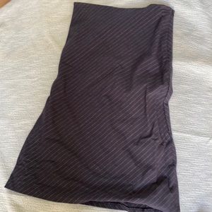 Pinstripe grey skirt forever 21